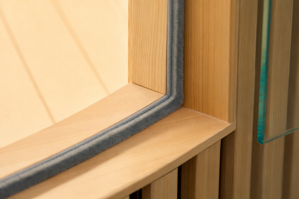 Moon 1 person Infrared sauna Wood