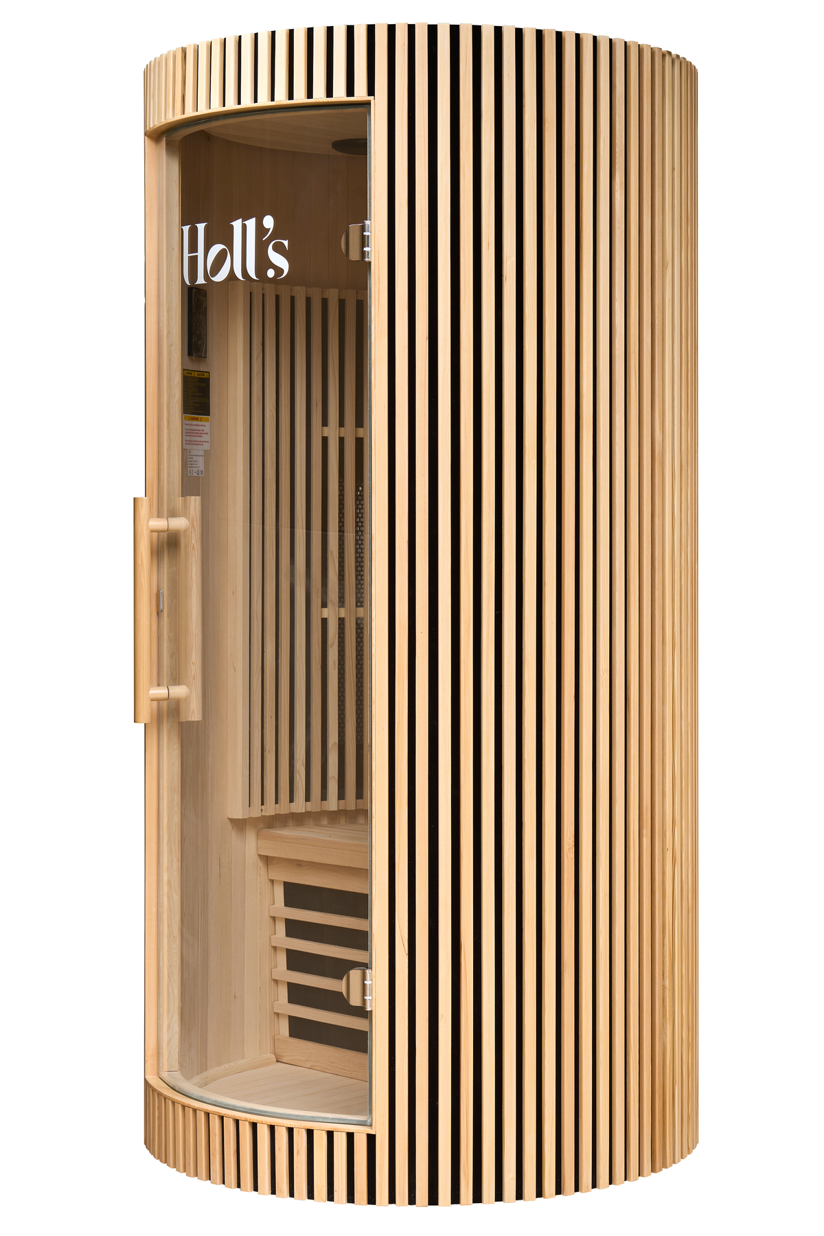 Moon 1 person Infrared sauna Wood