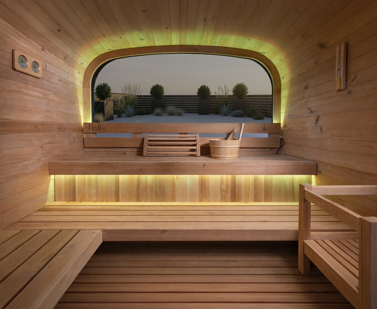 HESTIA Lounge 210 traditional sauna