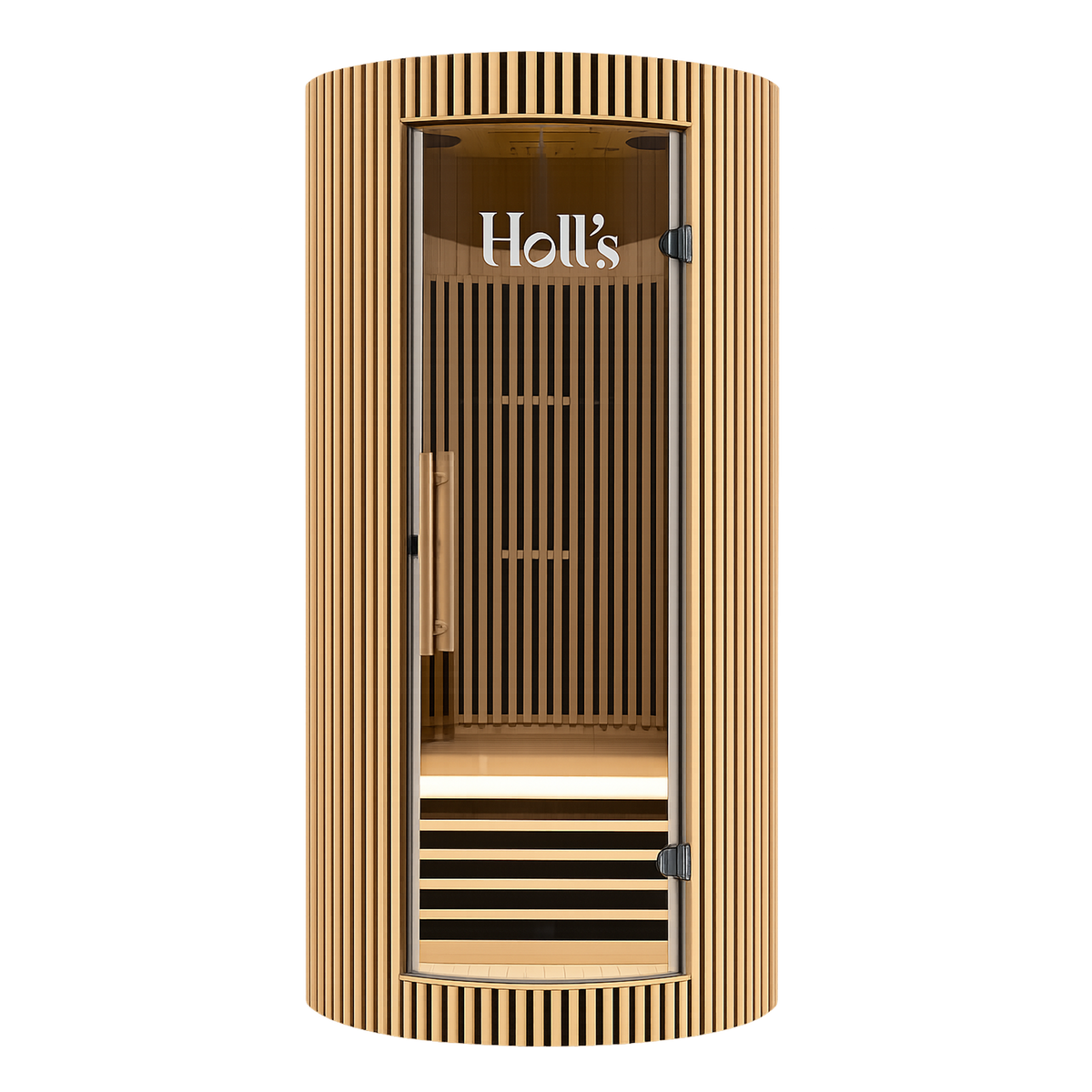 Moon 1 person Infrared sauna Wood